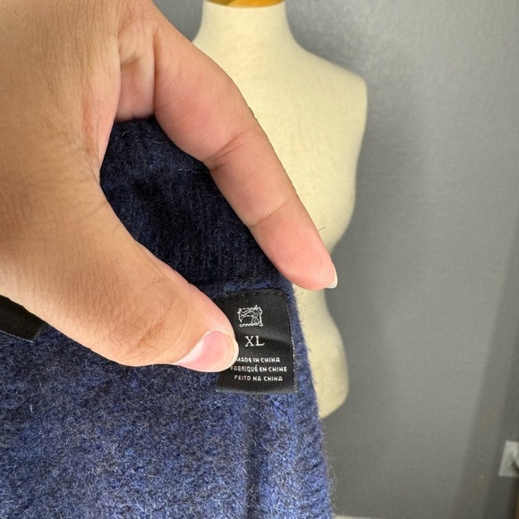 Scotch and soda Cozy Blue Cardigan with Button Closure - Picture 4 of 6